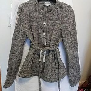 GIORGIO ARMANI COLLEZIONI JACKET W BELT, 4-6